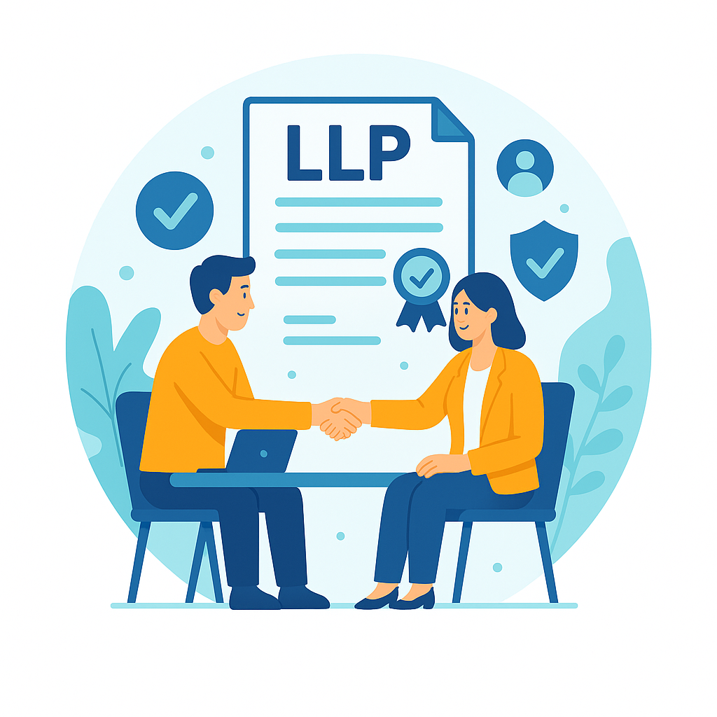 How to register LLP